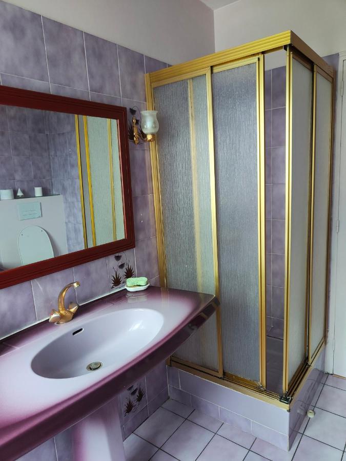 Chambre Grise Dans Une Demeure Du 16Eme A Saumur Comprenant Cuisine Equipee Экстерьер фото